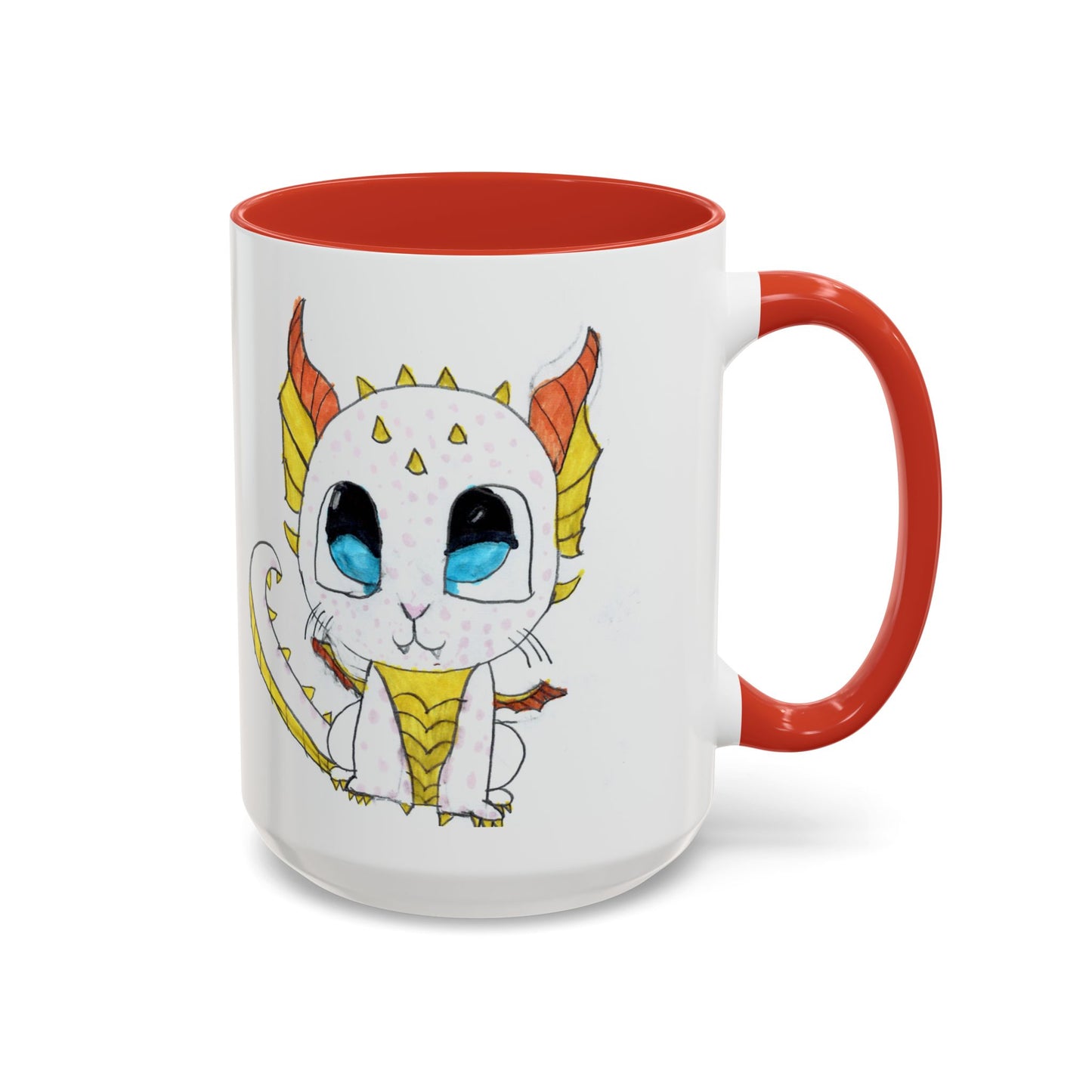 Cat Dragon Design Coffee Mug (11, 15oz)