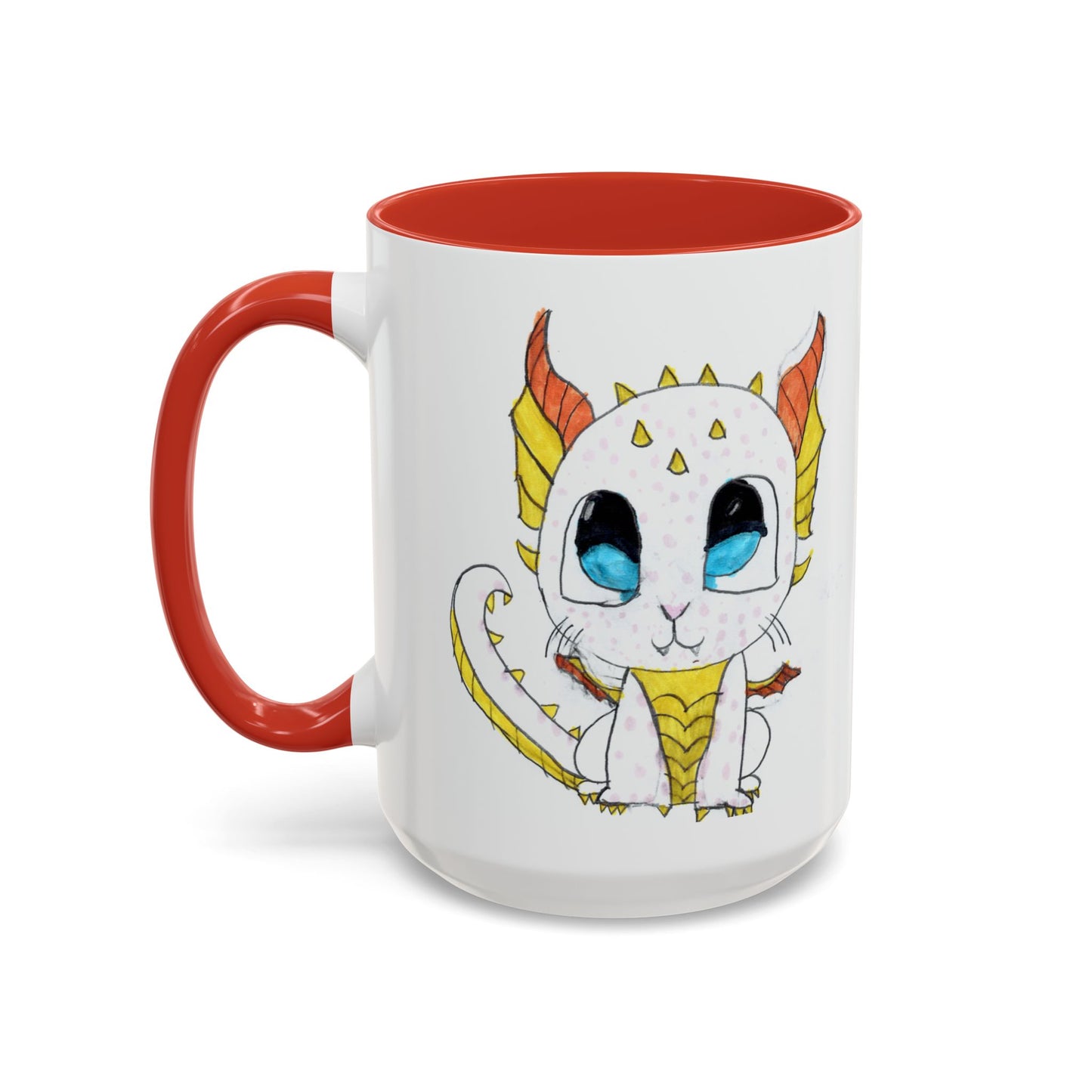 Cat Dragon Design Coffee Mug (11, 15oz)