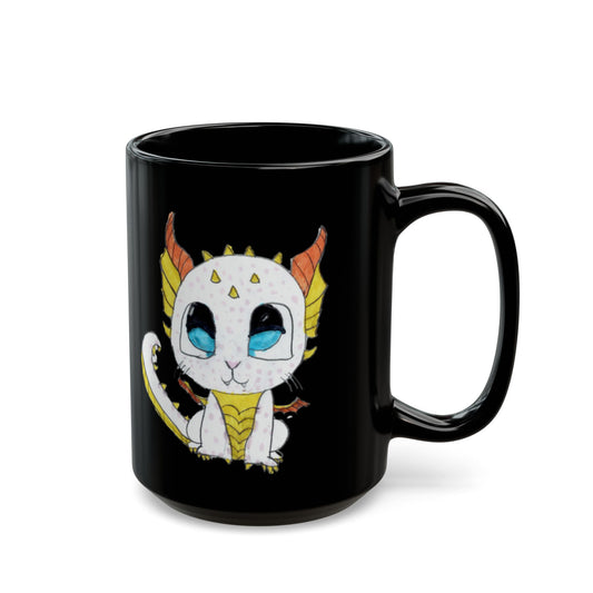Cat Dragon Best Dad Ever Coffee Mug