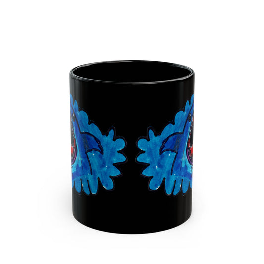 Black Shark Coffee Mug — Illustrated by Daniel (11oz & 15oz)
