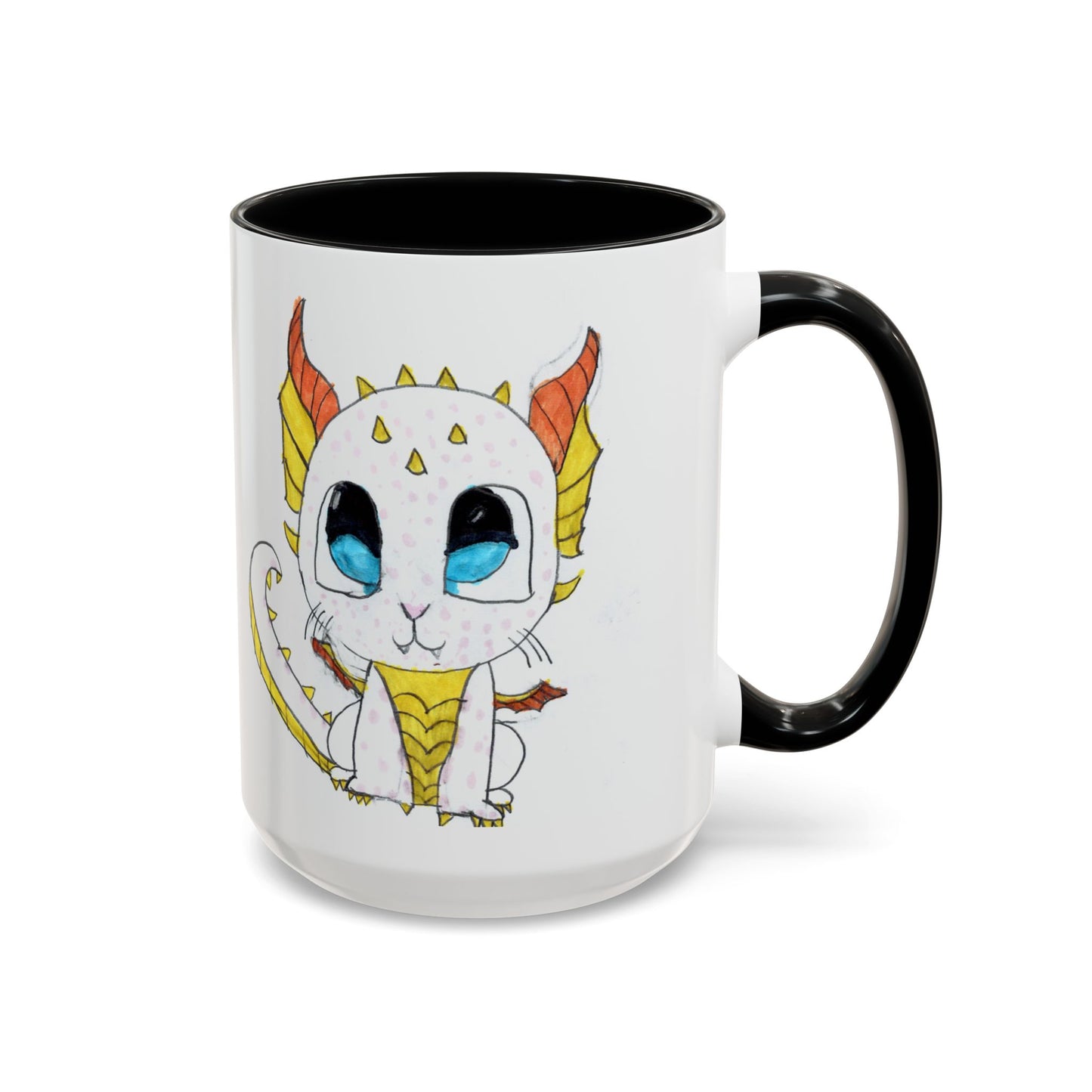 Cat Dragon Design Coffee Mug (11, 15oz)