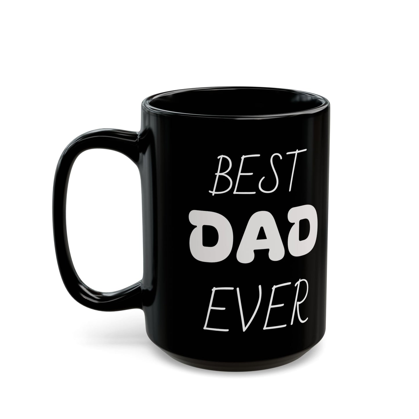 Cat Dragon Best Dad Ever Coffee Mug
