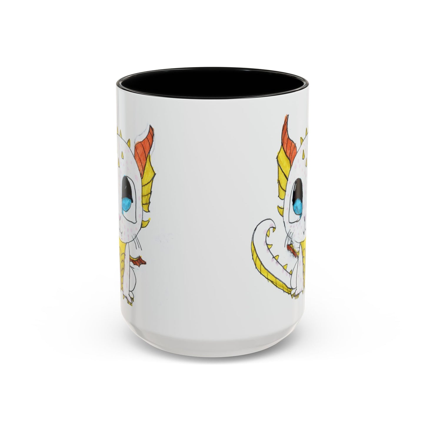 Cat Dragon Design Coffee Mug (11, 15oz)