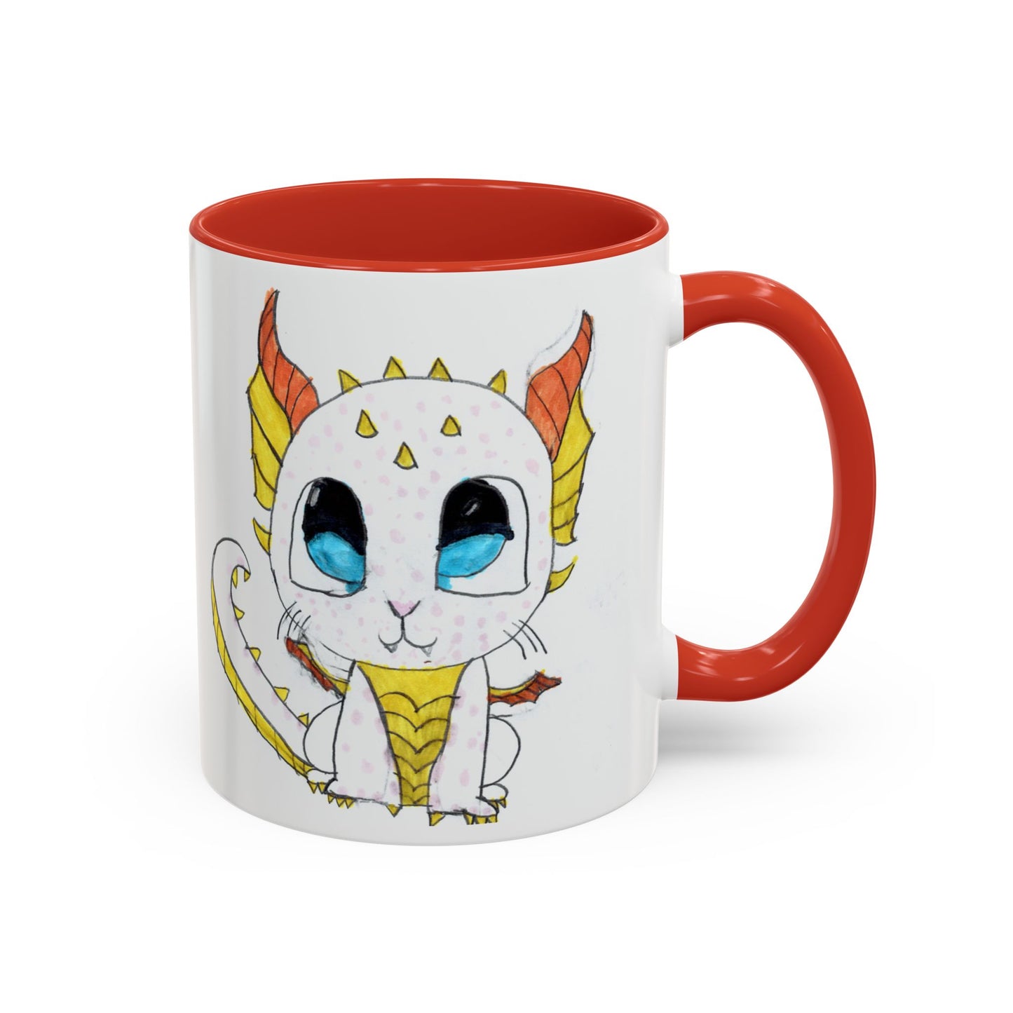 Cat Dragon Design Coffee Mug (11, 15oz)