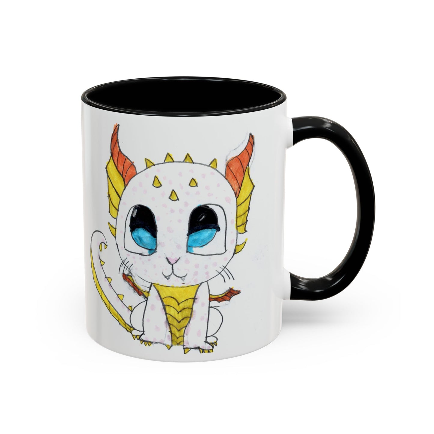 Cat Dragon Design Coffee Mug (11, 15oz)