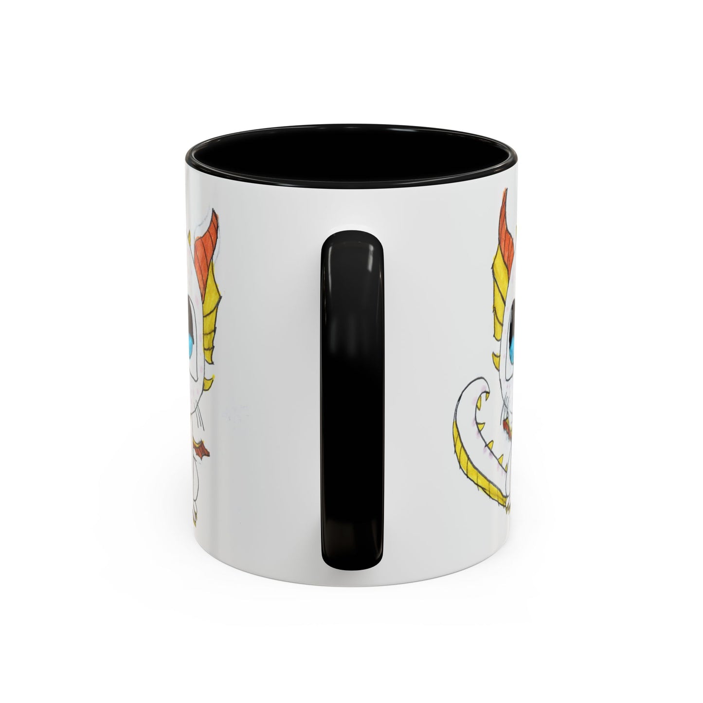 Cat Dragon Design Coffee Mug (11, 15oz)