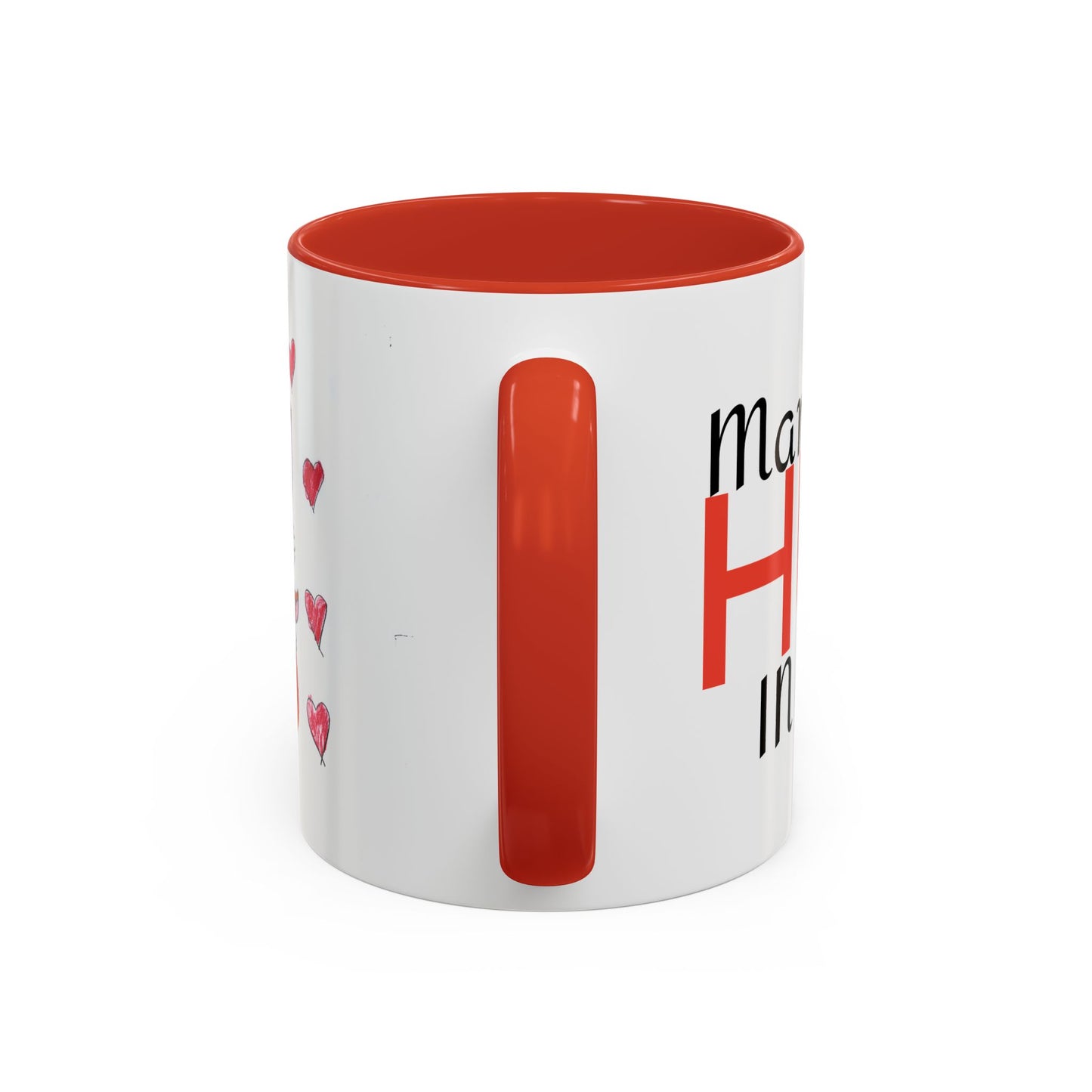 Mug Mama's Hug in Mug with Mama Fox and Baby Fox 11 oz