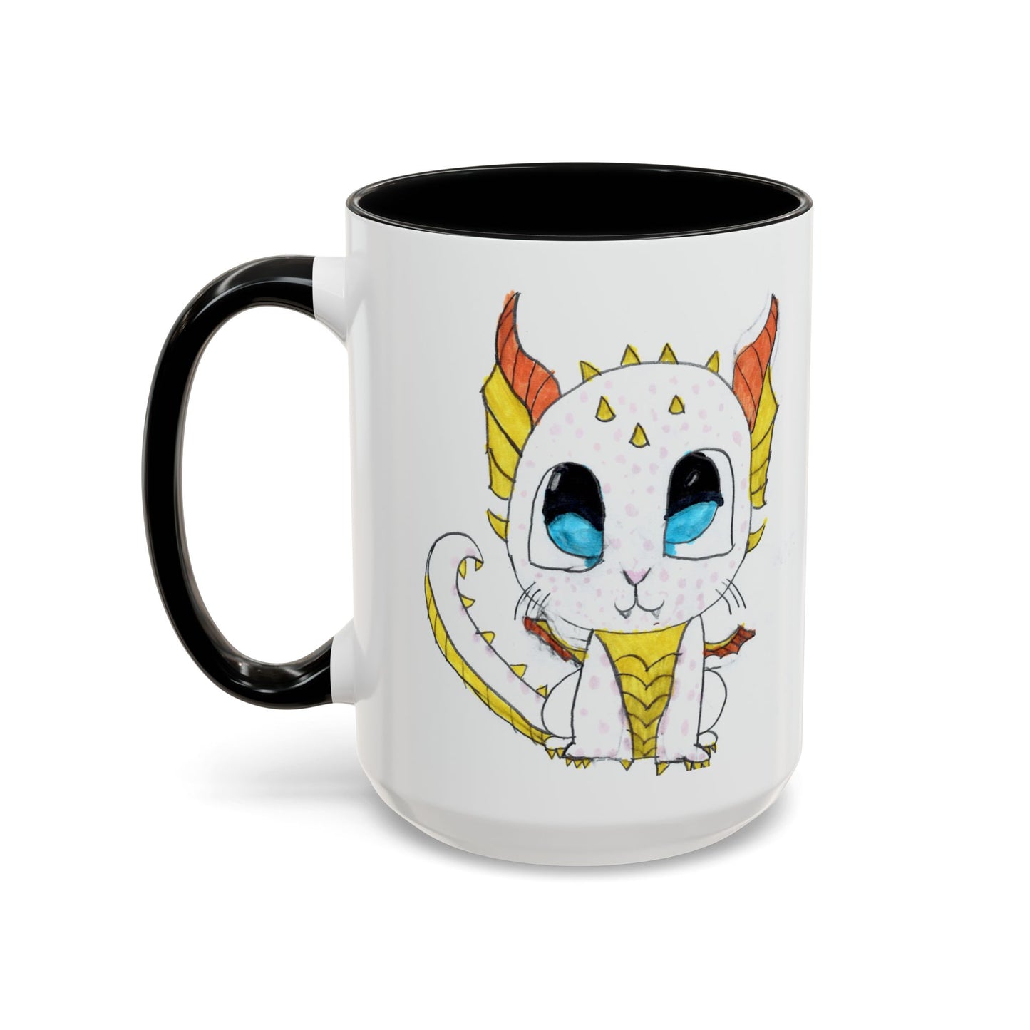 Cat Dragon Design Coffee Mug (11, 15oz)