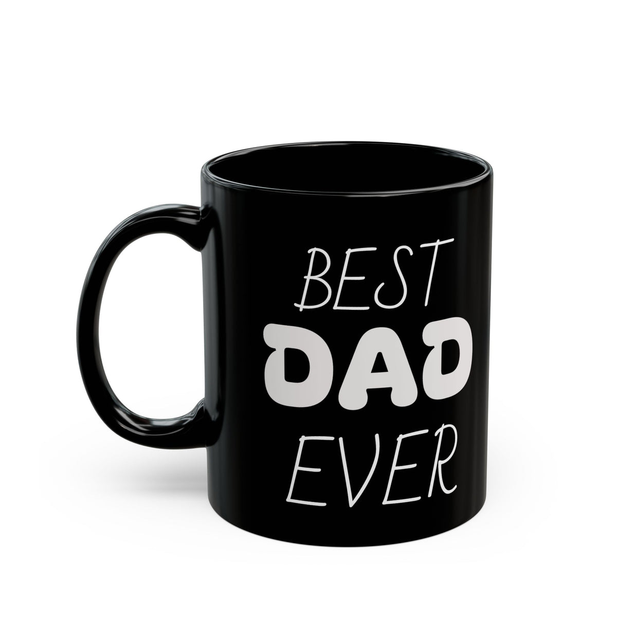Cat Dragon Best Dad Ever Coffee Mug