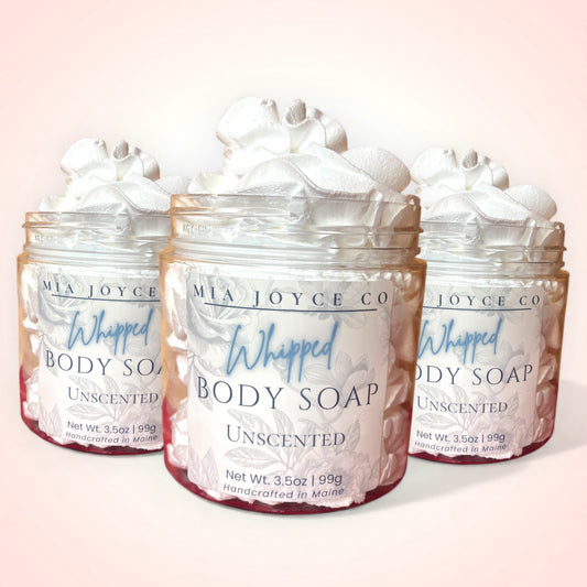 Unscented Whipped Bath Soap